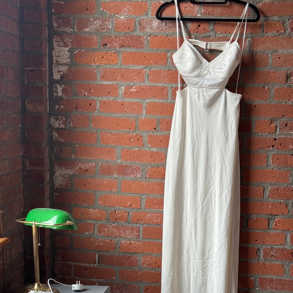 A.L.C. Cream Maxi Dress